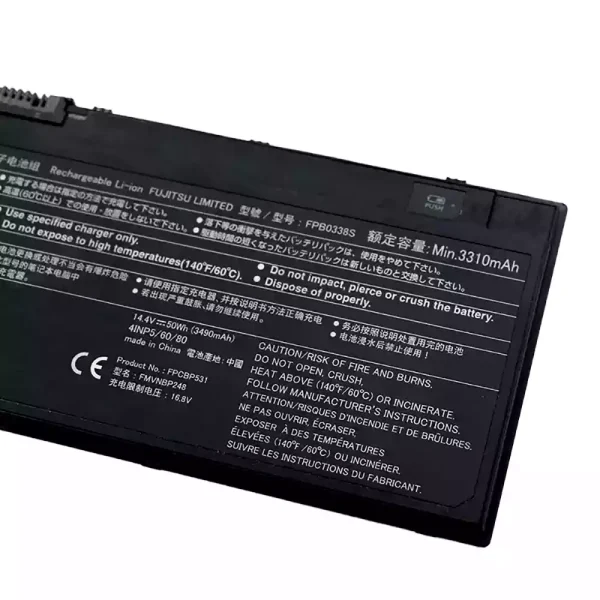 筆記型電腦電池 Fujitsu FMVNBP247 FPCBP529 Fujitsu E558 P728 - Image 3