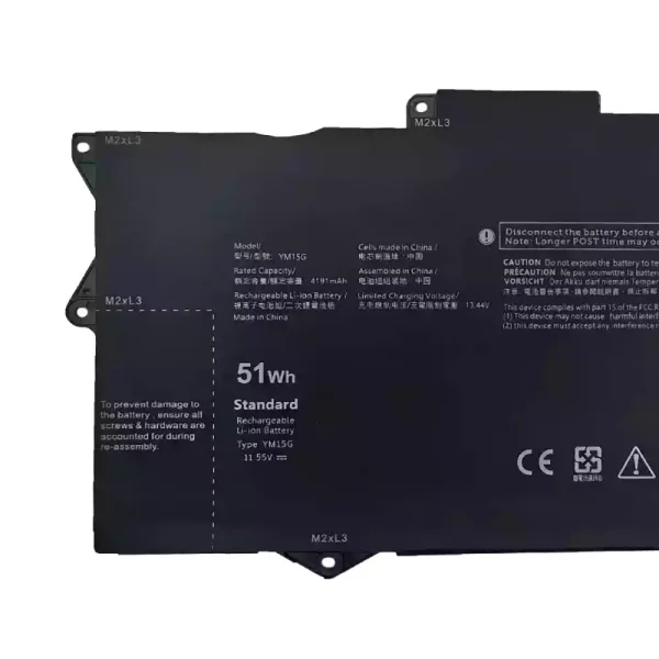 筆記型電腦電池 Dell YM15G,Dell XPS 13 9315 2-in-1 - Image 3