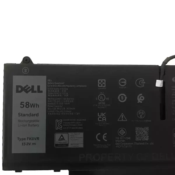 筆記型電腦電池 DELL FK0VR FKOVR - Image 3