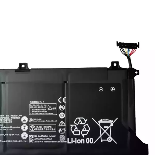 筆記型電腦電池 HUAWEI HNL-WFP9 HNL-WFQ9 HNL-WFP9Q WRTD-WFH9Q WRTD-WDH9 WRTD-WFH9 HLY-19R - Image 2