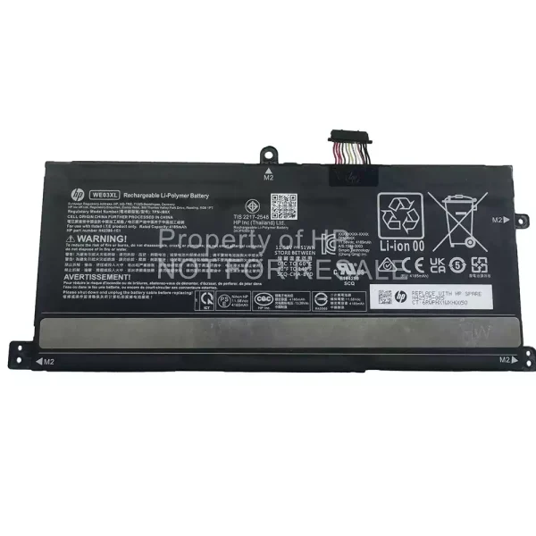 筆記型電腦電池 HP WE03XL TPN-IB0X N42575-005 N42388-1E1