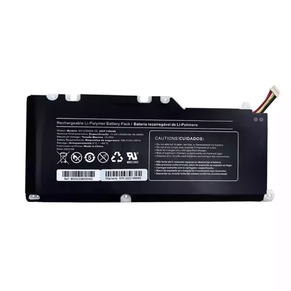 筆記型電腦電池 POSITIVO NV-636668-3S