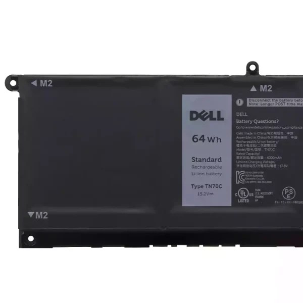 筆記型電腦電池 DELL TN70C - Image 3