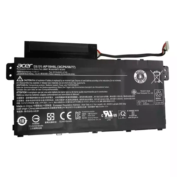 筆記型電腦電池 ACER AP18H18L