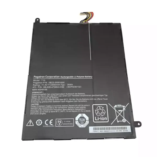 筆記型電腦電池 0B23-00BS000 GB-S30-4739D2-0100 40049195