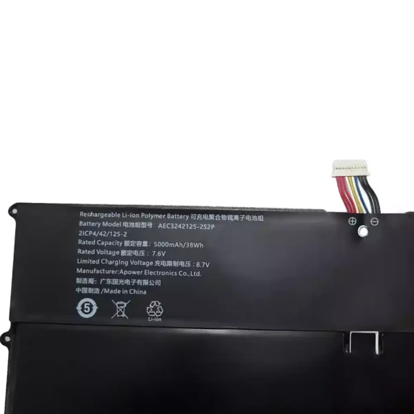 筆記型電腦電池 GY3242125PHV AEC3242125-2S2P - Image 3