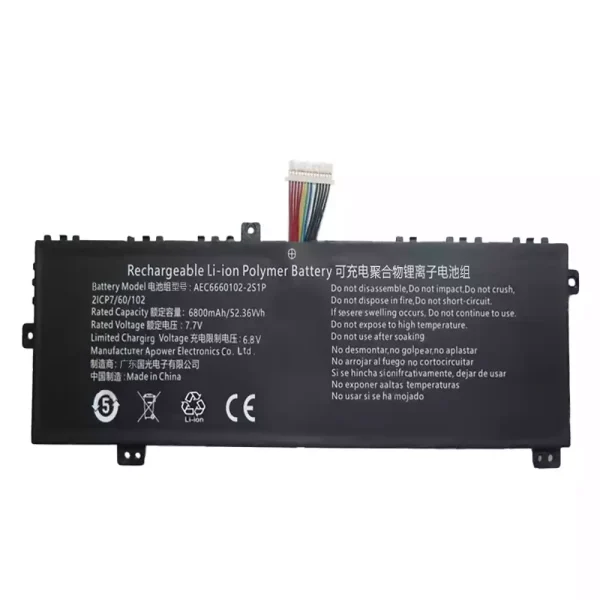 筆記型電腦電池 AEC6660102-2S1P - Image 3