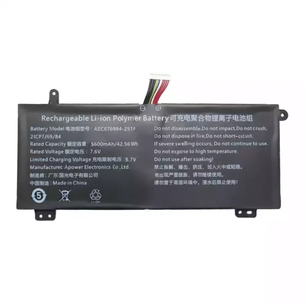 筆記型電腦電池 AEC676984-2S1P