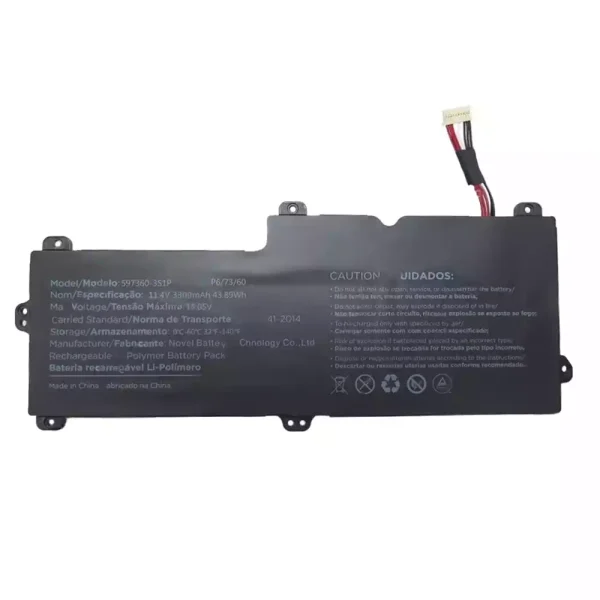 筆記型電腦電池 597360-3S1P