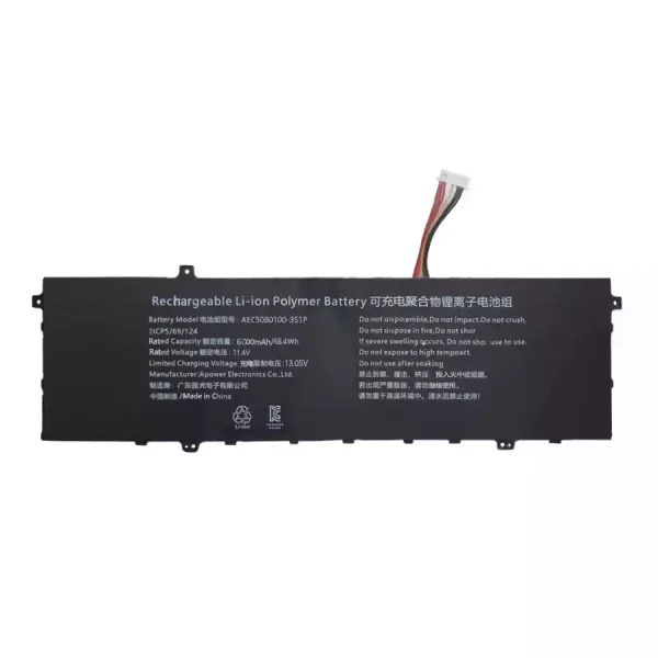 筆記型電腦電池 AEC5080100-3S1P