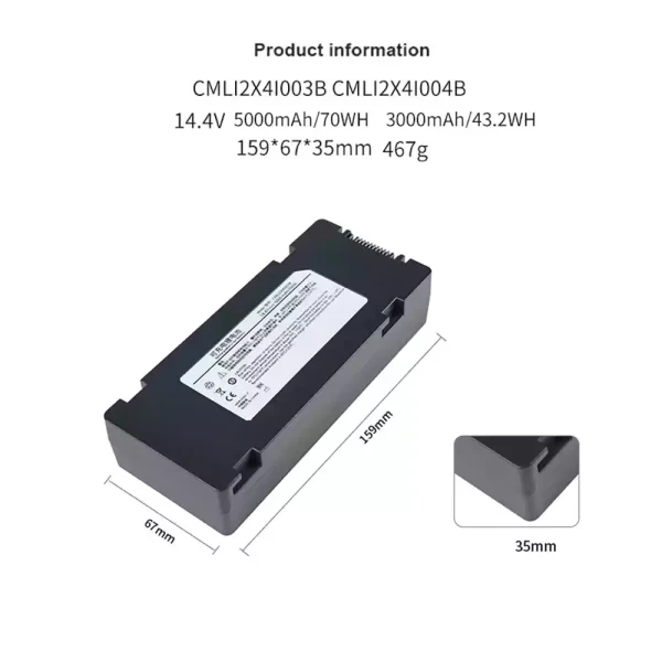 全新電池適用於 COMEN CMLI2X4I003B - Image 2