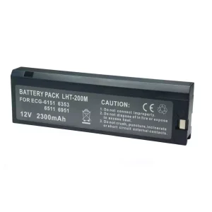 全新電池適用於 NIHON KOHDEN ECG-6851K,ECG-6151,ECG-6353,ECG-6511,ECG-6551,ECG-6951,ECG-9120