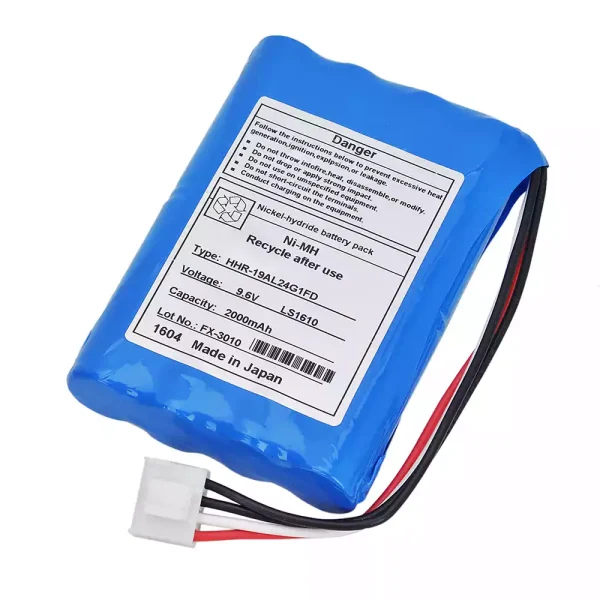 全新電池適用於 Fukuda FX-3010 FCP-3610 HHR-19AL24G1FD LS1610 - Image 3