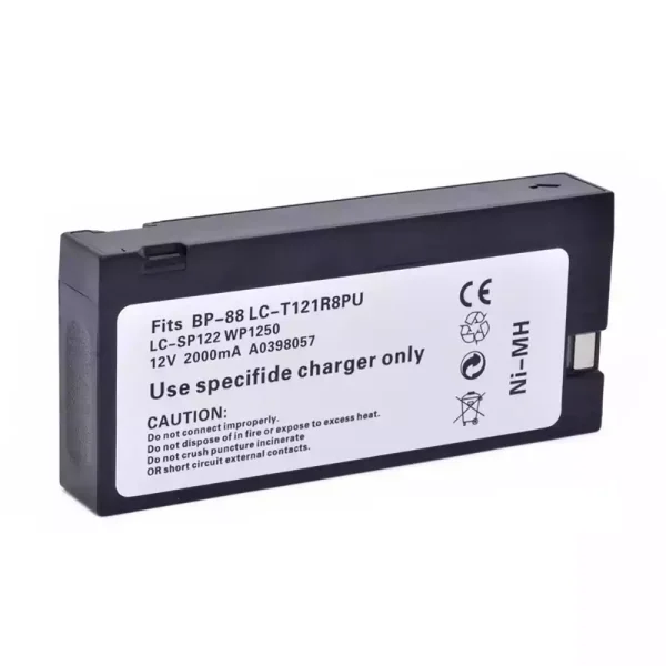 全新電池適用於 Actema T-BERD 107A,Alphasource AS008281,Any Battery 2359,Cardiac Science 9001,9004