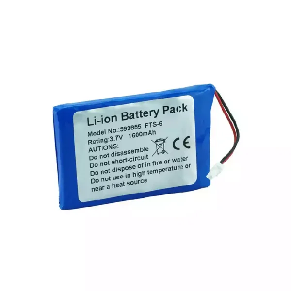 全新電池適用於 EDAN 593855 1ICP6/39/55 FTS-3 FTS-6 - Image 3