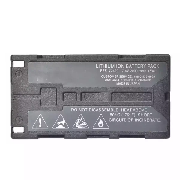 全新電池適用於 72420,welchallyn 14001 14010 14011 14021 14031