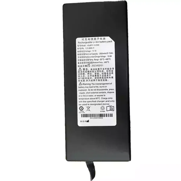 全新電池適用於 KSLBP11.1V-2500 Aurora10