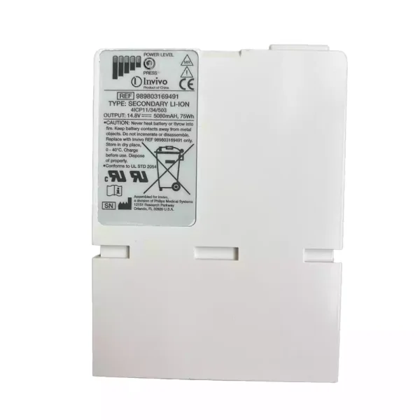 全新電池適用於 Invivo 989803169491 Expression MRI 9093 Precess
