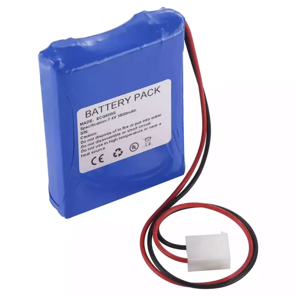 全新電池適用於 CONTEC ECG600G - Image 4