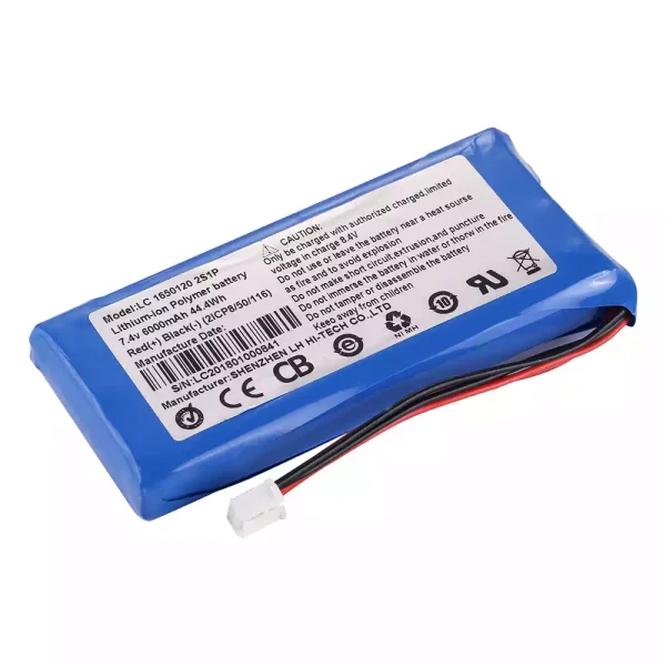 全新電池適用於 1650120 2S1P