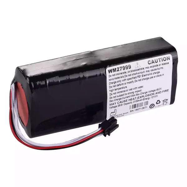 全新電池適用於 Fabricante WEINMANN WM27999 WM15876 WM27929
