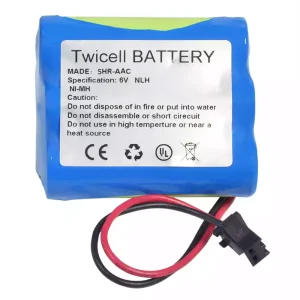 全新電池適用於 SANYO Twicell 5HR-AAC,SANYO MDF-137,MDF-U333,MDF-U537,MDF-U537D,MDF-V7486SC,MDF-C8V,VIP Plus