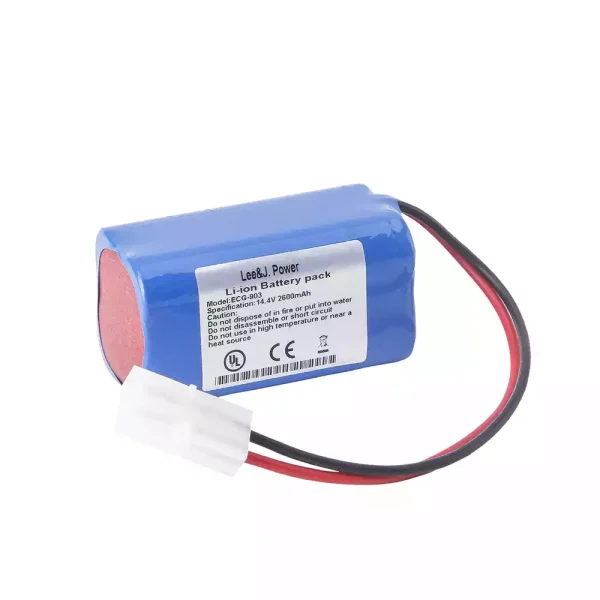 全新電池適用於 SPRING ECG-901A ECG-903 - Image 2