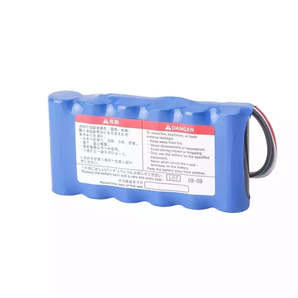全新電池適用於 YS-085P6,NIHON KOHDEN OLV-2700 OLV-2700 K OLG-2800 - Image 3
