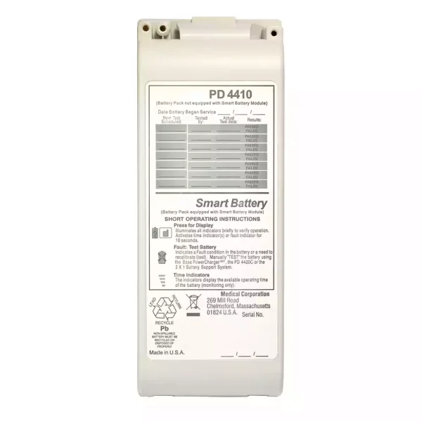 全新電池適用於 Zoll PD1400 PD1600 PD1700 PD2000