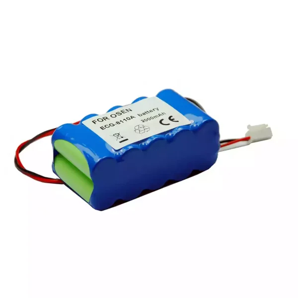 全新電池適用於 OSEN ECG-8110 ECG-8110A ECG-8130A - Image 3