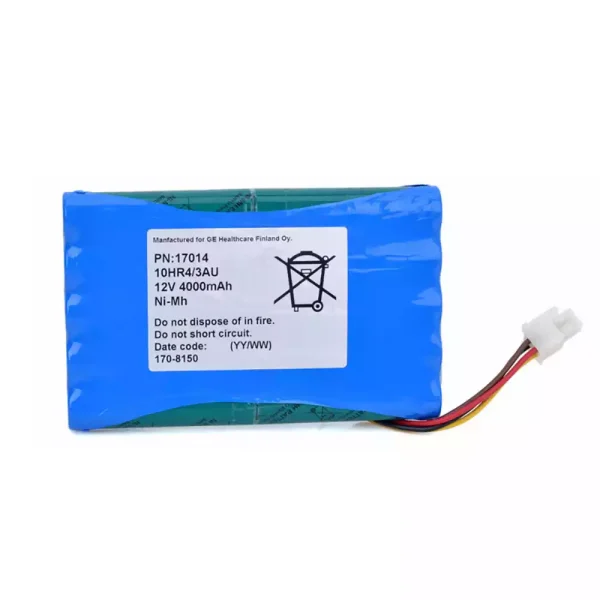 全新電池適用於 GE 17014 10HR4/3AU,Datex-Ohmeda S/5CAM
