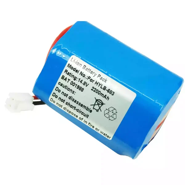 全新電池適用於 Biocare ECG-1200,ECG-1210,ECG-1201,FM-801 - Image 2