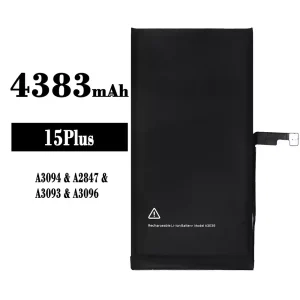 手機電池 A3039 適用於 iPhone 15 plus