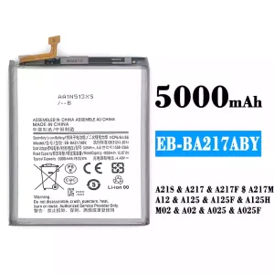手機電池 EB-BA217ABY 適用於 Samsung  A21S/A217/A217F/A217M/A12/A125/A125F/A125H/M02/A02/A025/A025F