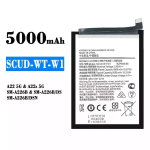 手機電池 SCUD-WT-W1 適用於 Samsung A22 5G/A22s 5G
