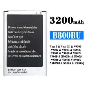 手機電池 B800BU 適用於 Samsung Note 3/Note III