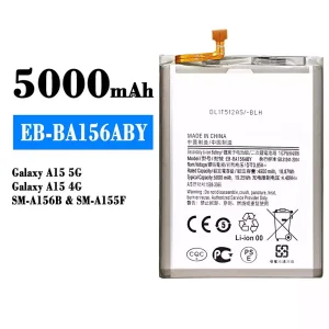 手機電池 EB-BA156ABY 適用於 Samsung Galaxy A15 5G/Galaxy A15 4G