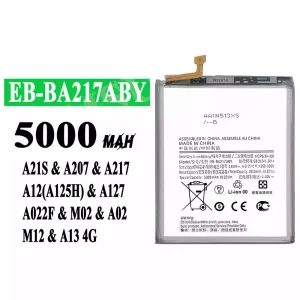 手機電池 EB-BA217ABY 適用於 Samsung A21S/A207/A217/A12(A125H)/A127/A022F/M02/A02/M12/A13 4G