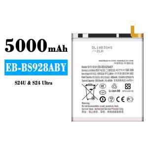 手機電池 EB-BS928ABY 適用於 Samsung S24U/S24 Ultra