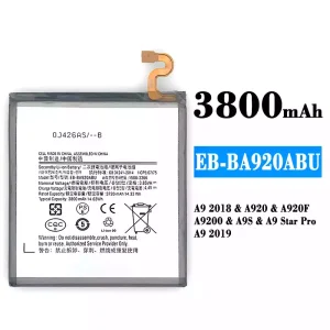 手機電池 EB-BA920ABU 適用於 Samsung A9 2018/A9 2019