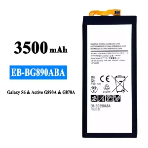 手機電池 EB-BG890ABA 適用於 Samsung Galaxy S6