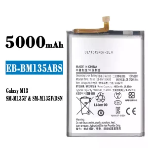 手機電池 EB-BM135ABS 適用於 Samsung Galaxy M13