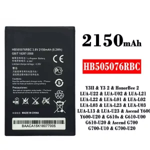 手機電池 HB505076RBC 適用於 HUAWEI Y3 2 / HonorBee 2 / Ascend Y600 / Ascend G700