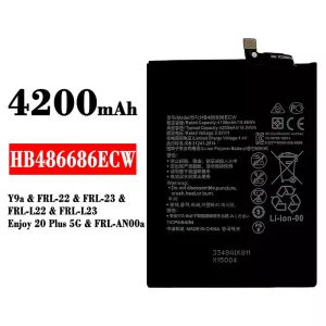 手機電池 HB486686ECW 適用於 HUAWEI Y9a / Enjoy 20 Plus 5G
