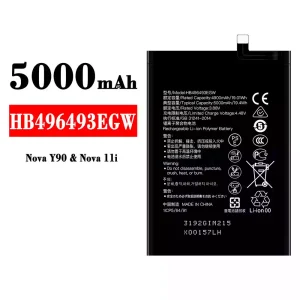 手機電池 HB496493EGW 適用於 HUAWEI Nova Y90/Nova 11i