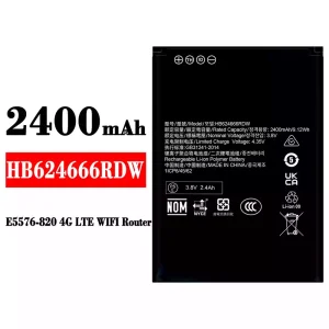 手機電池 HB624666RDW 適用於 HUAWEI E5576-820 4G LTE WIFI Router