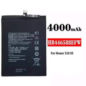 手機電池 HB446588EFW 適用於 HUAWEI Honor X20 SE