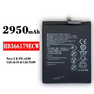 手機電池 HB366179ECW 適用於 HUAWEI Nova 2