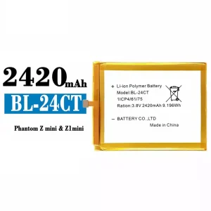 手機電池 BL-24CT 適用於 Tecno Phantom Z mini / Z1 mini