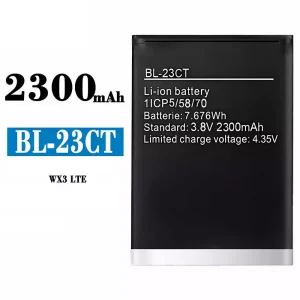 手機電池 BL-23CT 適用於 Tecno WX3 LTE